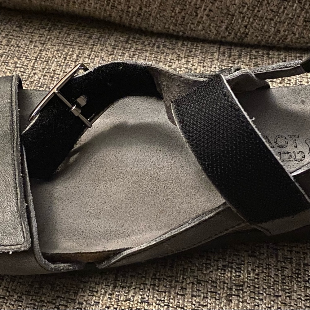 Naot Womens Norah Slingback Sandals Comfort Adjustable Pewter Gray EUR 42 - Picture 9 of 11